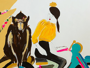 Monkey | 172 cm x 140 cm | 2014 | Alona Harpaz